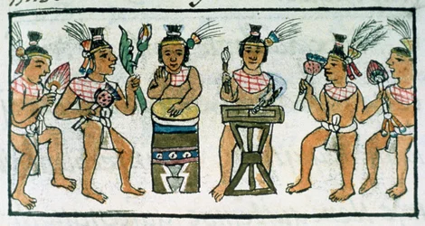 Aztec Musicians from the 